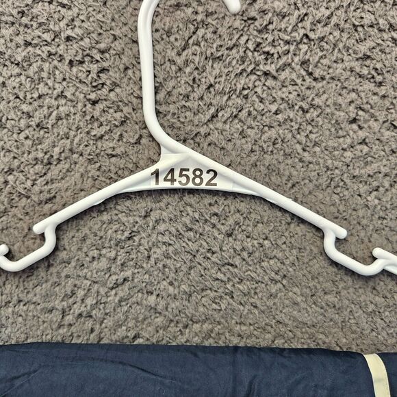 Le Coq Sportif Track Pants Mens Medium Blue Warm Up‎ Windbreaker Pant Ankle Zip - Picture 11 of 11